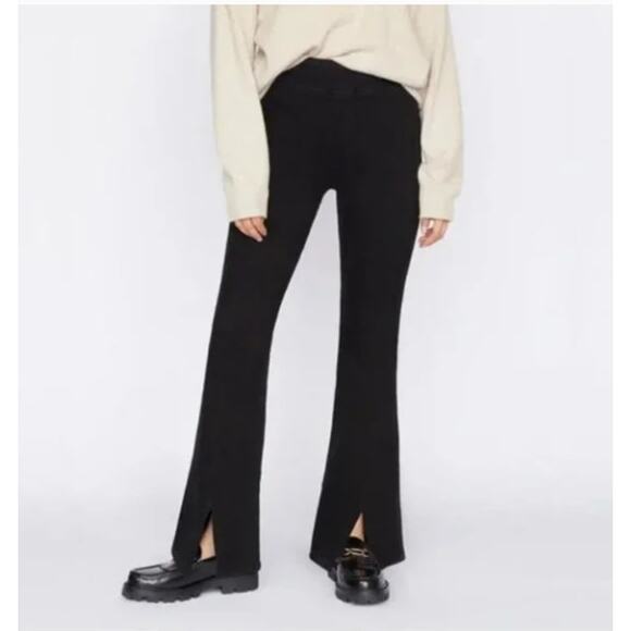 Frame The Jet Set Split Flare Jeans Pull On Blue Size 2 - Picture 1 of 15